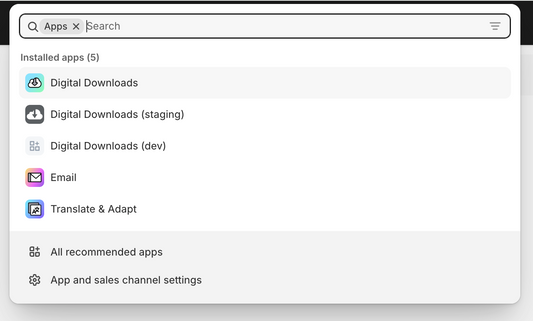 Digital download test